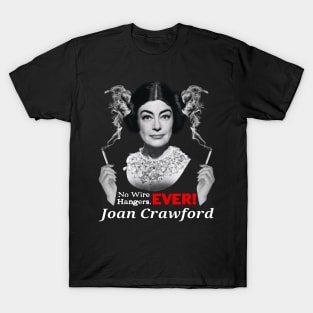 Smoking Mommie Dearest - Joan Crawford T-Shirt